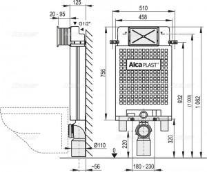 ALCAPLAST A100-1000 ALCAMODUL