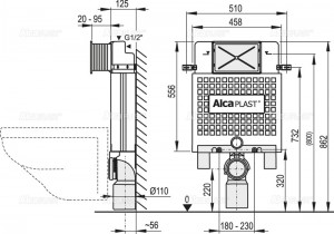 ALCAPLAST A100-850 ALCAMODUL