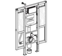 GEBERIT DUOFIX SPECIAL PRVEK PRO ZÁVĚSNÉ WC, 112 CM, S NÁDRŽKOU SIGMA 12 CM (UP320)