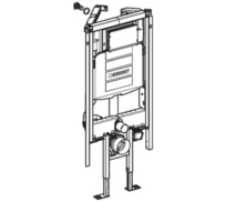 GEBERIT DUOFIX SPECIAL PRVEK PRO ZÁVĚSNÉ WC, S NÁDRŽKOU SIGMA 12 CM (UP320)