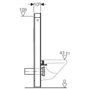 GEBERIT MONOLITH PLUS SANITÁRNÍ MODUL PRO ZÁVĚSNÉ WC, 114 CM, S PŘÍMÝM HRDLEM, ORIENTAČNÍ SVĚTLO, ODSÁVÁNÍ ZÁPACHU, ELEKTRICKÉ OVLÁDÁNÍ