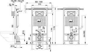 ALCAPLAST A102-1200V JÁDROMODUL