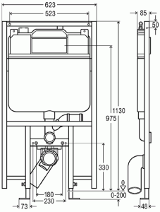 VIEGA ECO PLUS WC PRVEK 8108.8