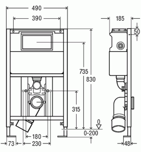 VIEGA ECO PLUS WC PRVEK 8130.45